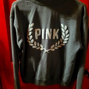 VS Pink V zip pullover